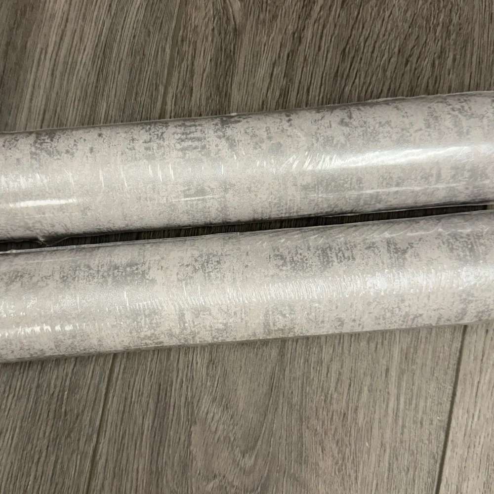 New! 2 rolls Industrial Texture Wallpaper-Gray by Holden Pattern 12840 Batch W